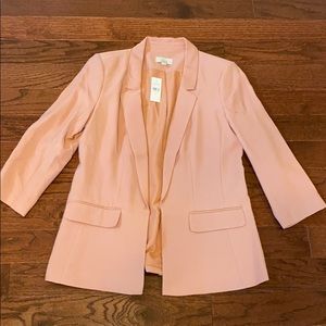 NWT beautiful pale pink blazer